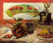 Still Life with Fan, Paul Gauguin